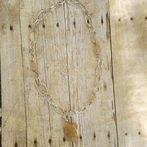 Long Chunky Gem Necklace